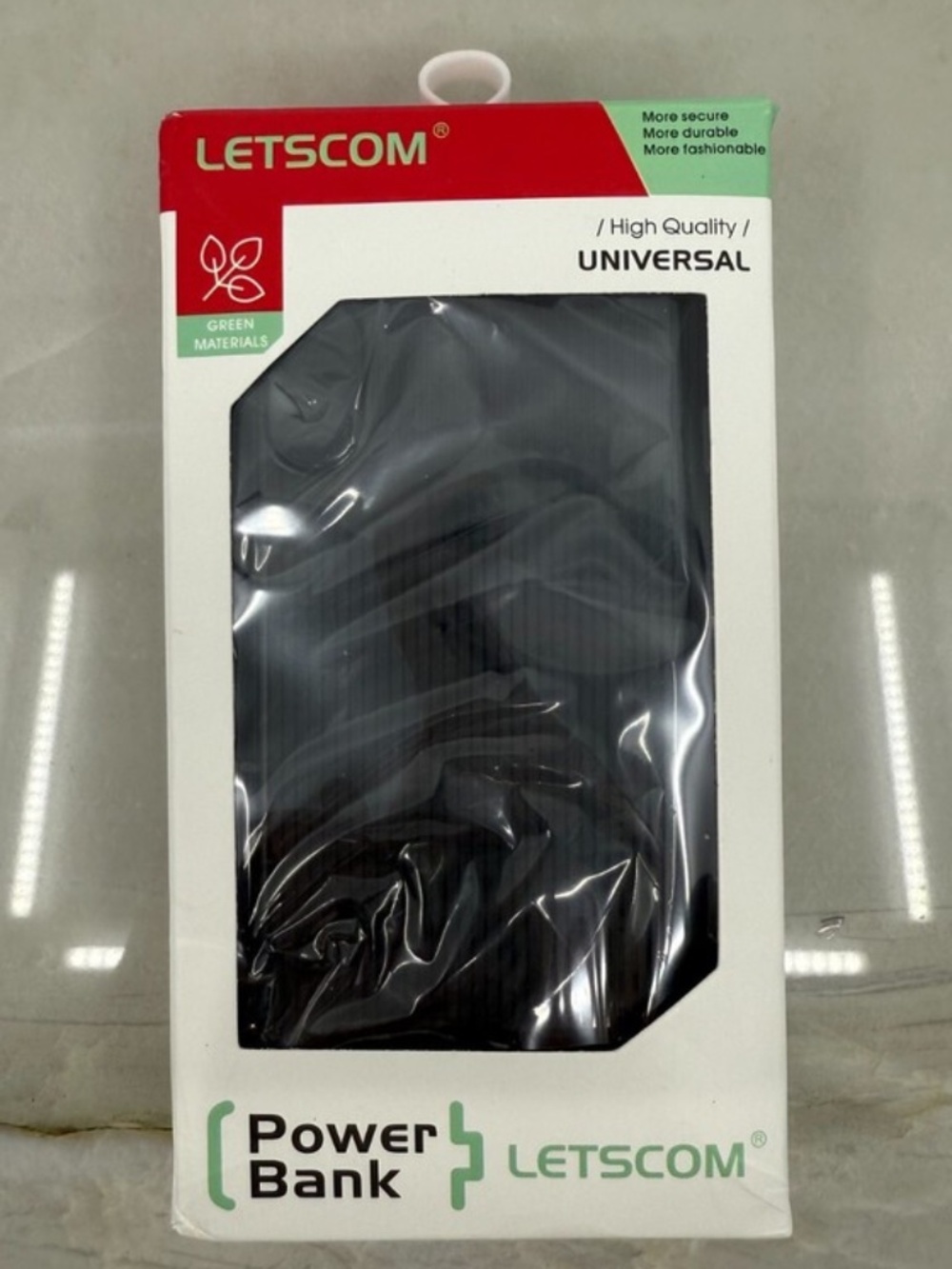 Letscom Black 10000mAh Power Bank #206219894499